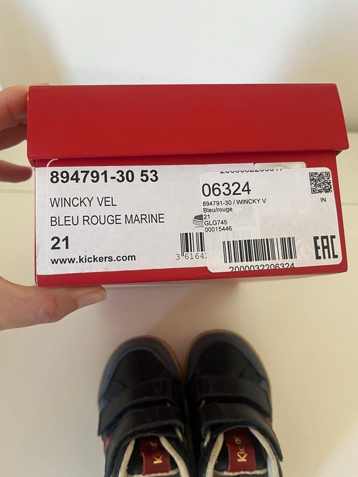 Basket kickers bébé taille 21 - photo numéro 4