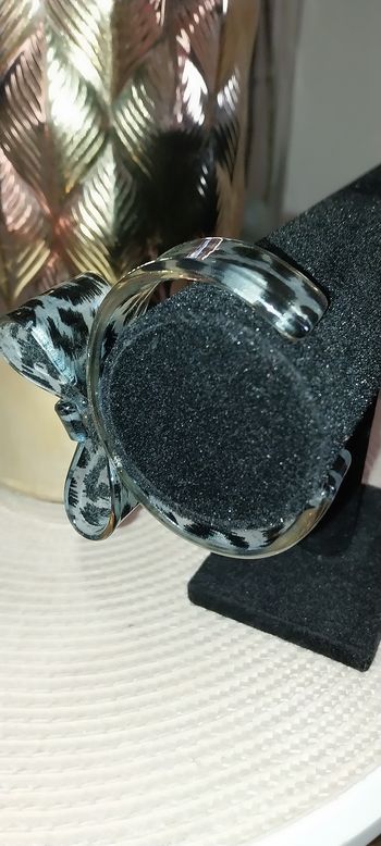 Bracelet epoxy léopard et Nœud neuf