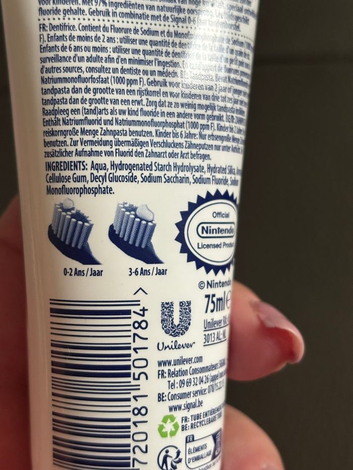 Dentifrice Signal kids 0-6 ans - photo numéro 4