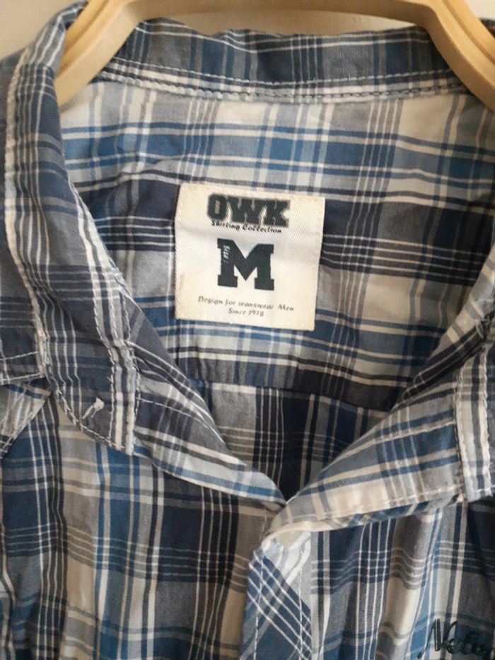 Chemise à carreaux OWK - photo numéro 2