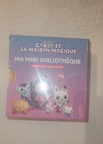 Mini bibliothèque gabby chat