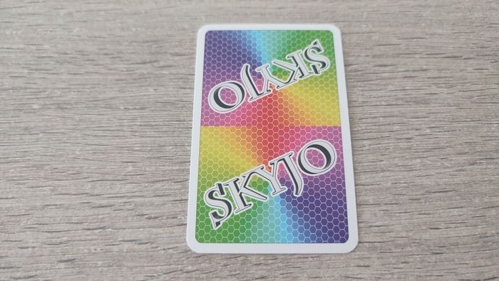 Carte numéro 8 n°8 pièce détachée Skyjo jeu de société #E15 - photo numéro 2