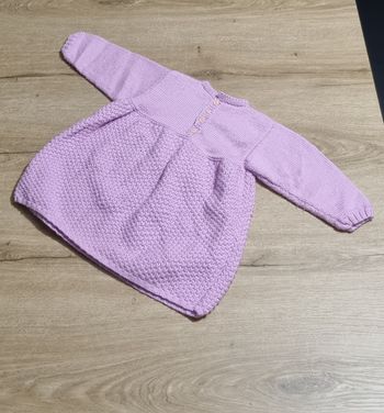 Robe ML tricotée en laine 24 mois