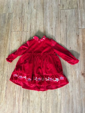 Robe de fêtes dpam 18 mois 80 cm