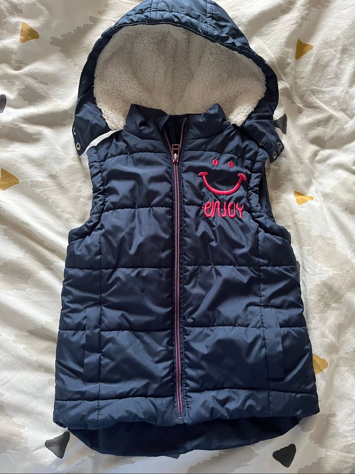 Veste sans manches matelassé code girls, taille 5-6a