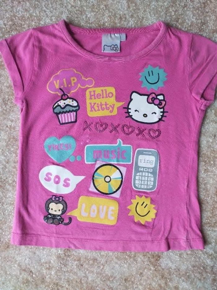 Lots de 2 haut Hello Kitty 6 ans - photo numéro 7