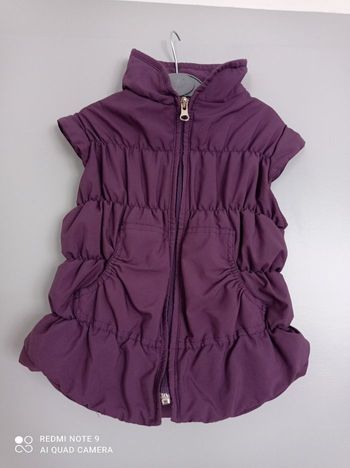 Doudoune sans manche 4ans