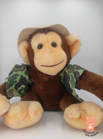 Peluche singe safari S.T.C