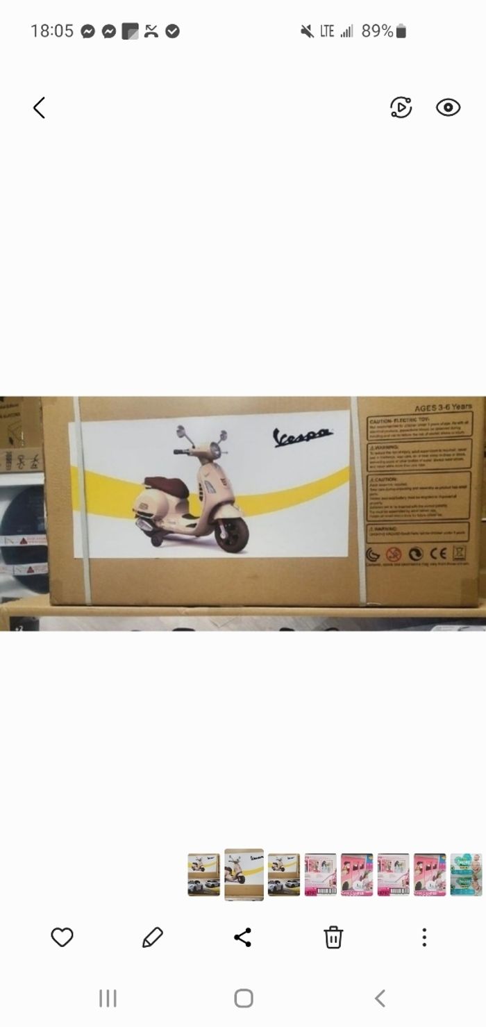 Scooter Électrique VESPA Gts super.