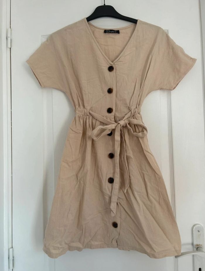 Robe beige