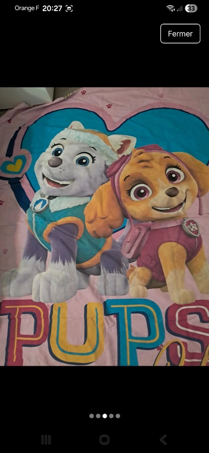 Housse de couette pat patrouille - photo numéro 3