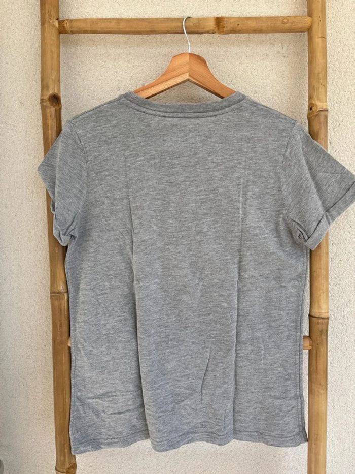 t-shirt gris superdry taille 38 - photo numéro 5