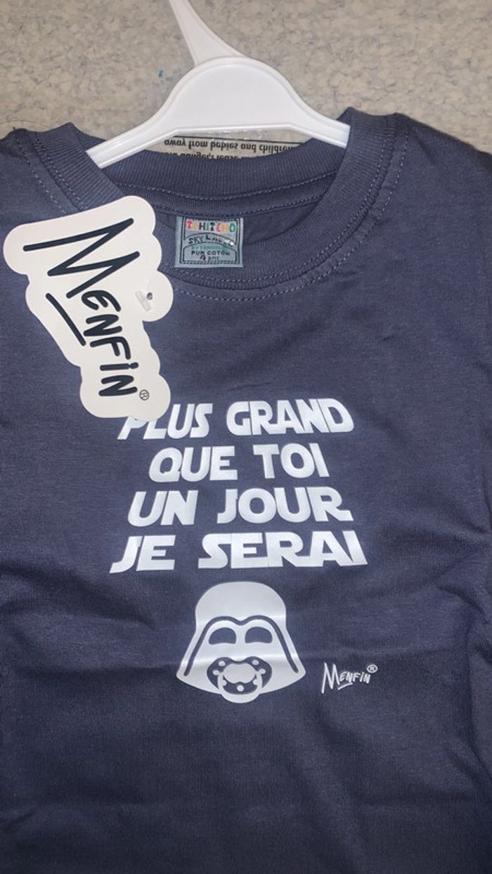 Teeshirt star wars 4 ans - photo numéro 2