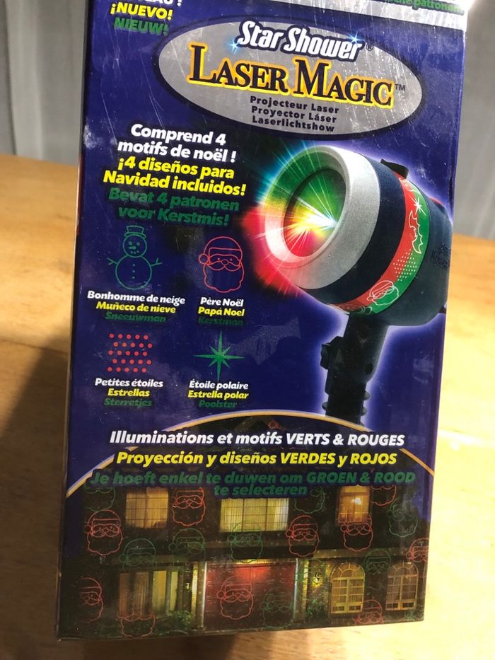 Projecteur laser motifs noël et Halloween - photo numéro 5