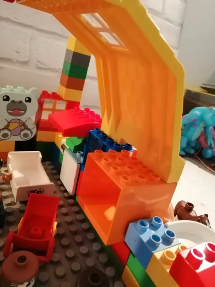 Lego duplo briques plaque figurines - photo numéro 10