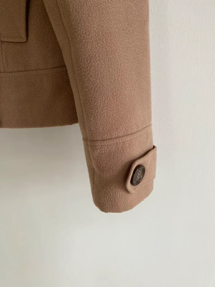 Manteau court pimkie camel - photo numéro 8