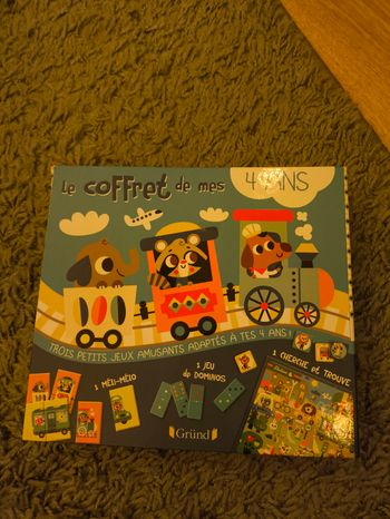 Coffret de jeux 4 ans