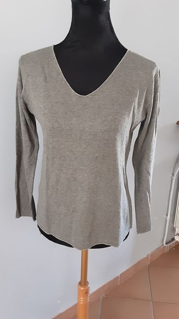 Pull avec angora