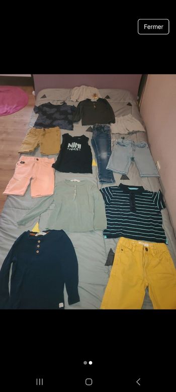 Lot garçon 3/4 ans