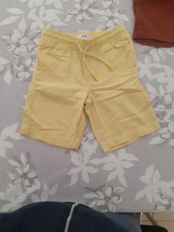 Bermuda short jaune