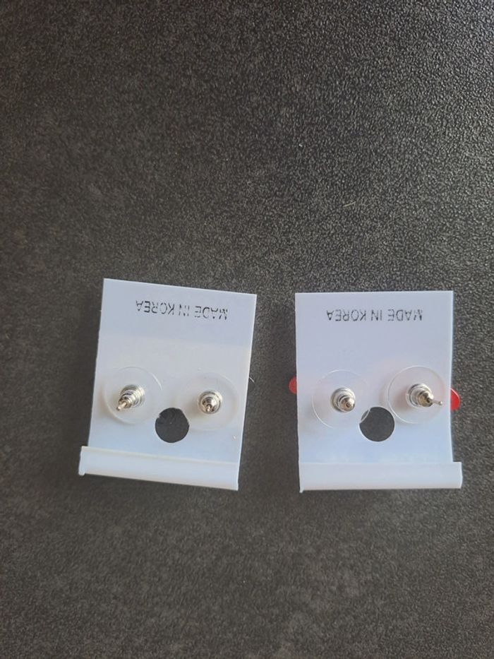 Lot paires boucles d'oreilles - photo numéro 2