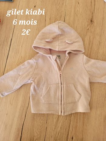 Gilet 6 mois