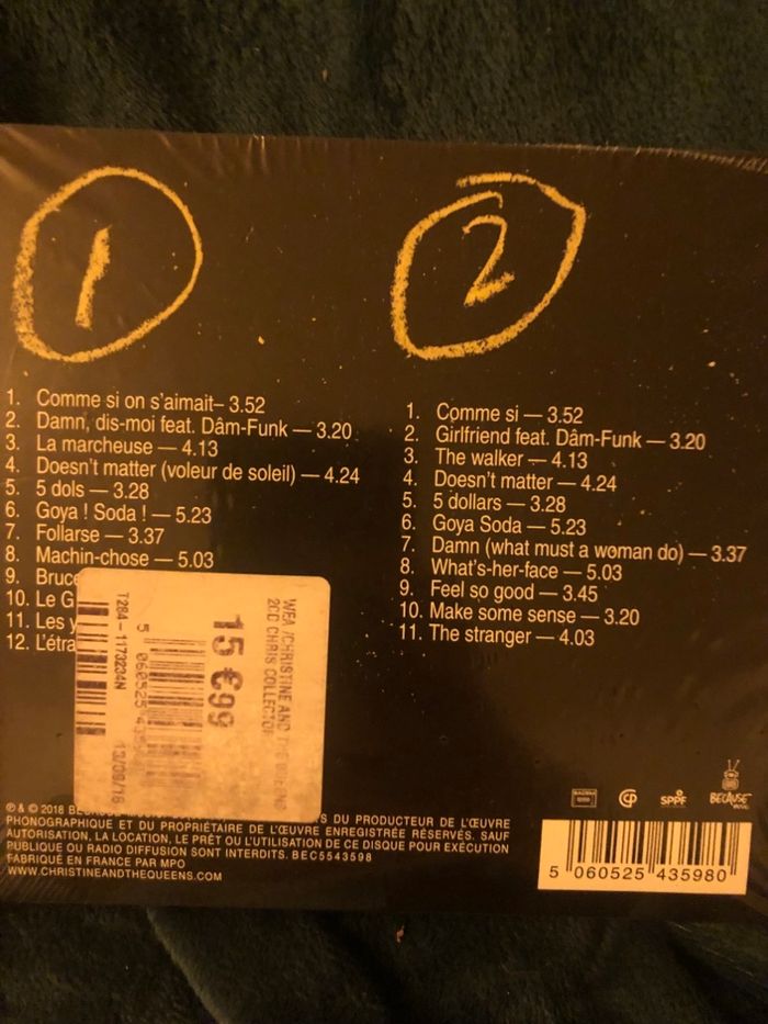 Cd Christine and the queens - photo numéro 2