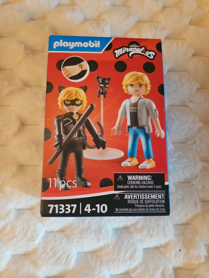 Playmobil miraculous chat noir