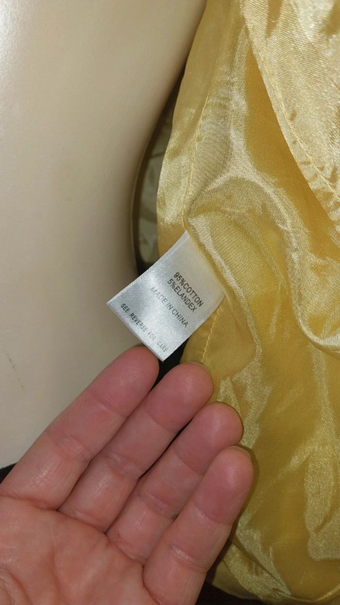 Blazer/ Veste excellent état by Kilky jaune taille S - photo numéro 14