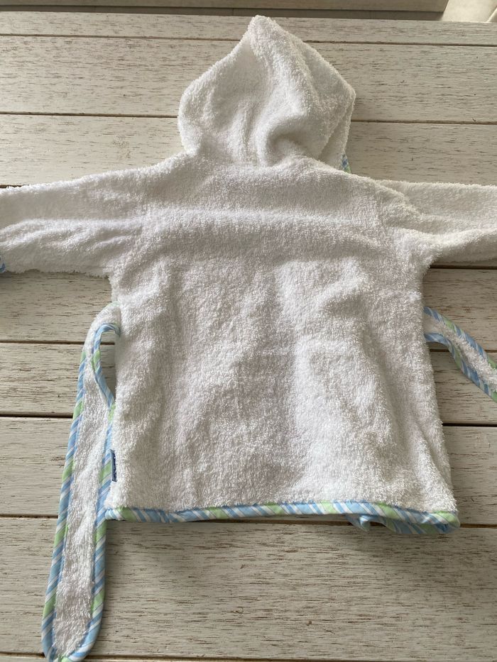 Neuf peignoir 0/9 mois sortie de bain bébé unisexe garçon ou fille - photo numéro 8