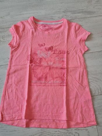 Haut MC "Papillons" 7 ans fille