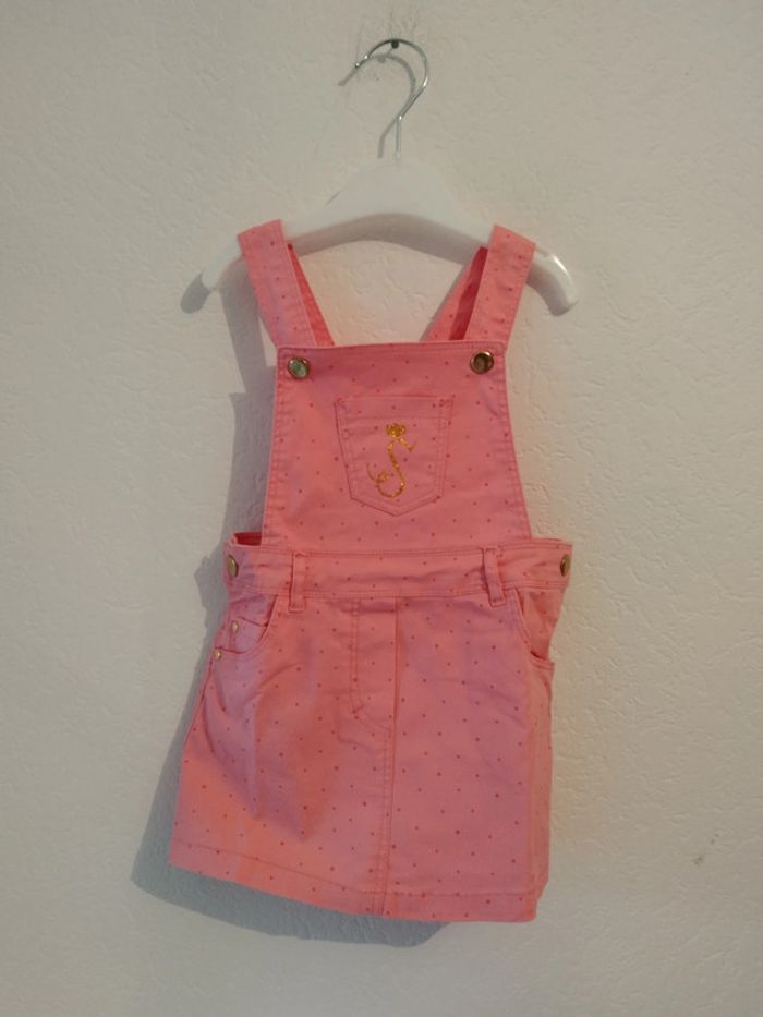 robe salopette imprimé étoiles fille 12 mois U tout petits