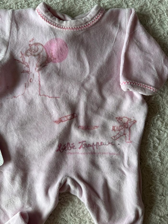 Pyjama, petit bateau taille 1 mois - photo numéro 2