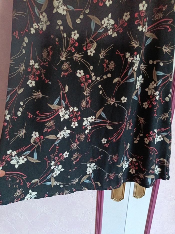 Robe noire imprimée Lady Blush T.44 - photo numéro 8