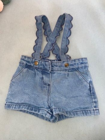 Salopette short