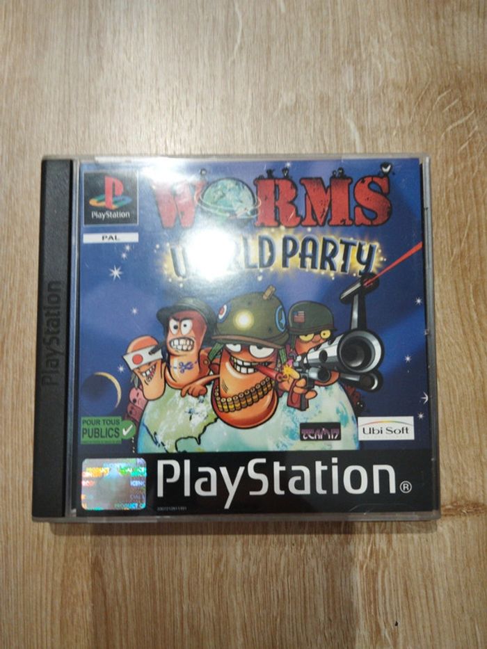 Worms world party ps1