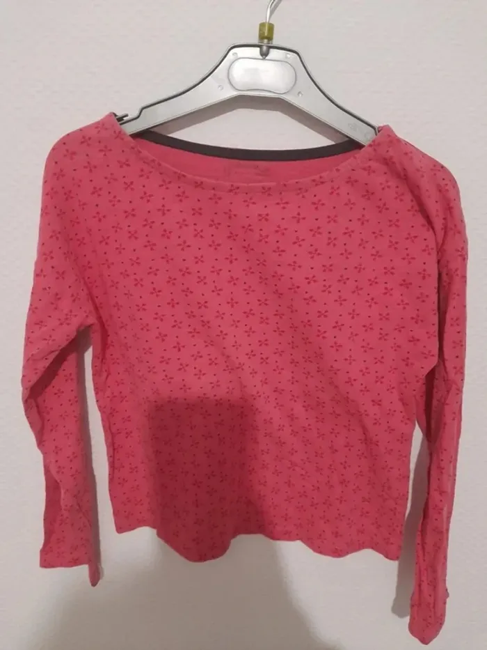 Lot 3 t shirt manche longue 8ans - photo numéro 7