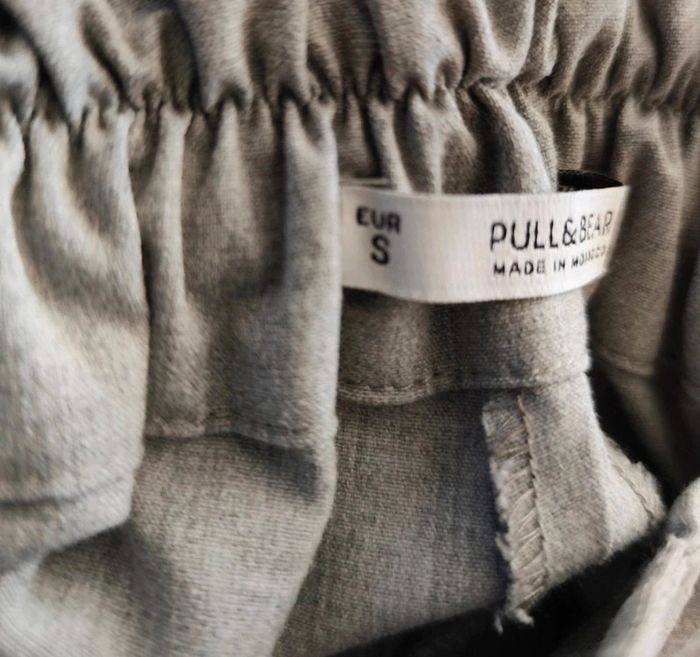 Short gris clair, nouette T S Pull & Bear - photo numéro 4