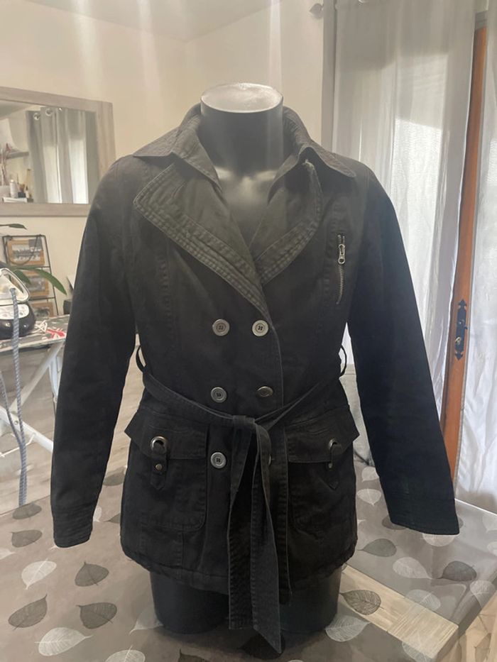 Manteau noir Jennyfer L