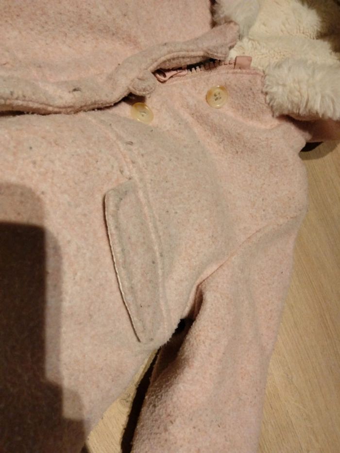 Manteau rose pâle 18 mois - photo numéro 5
