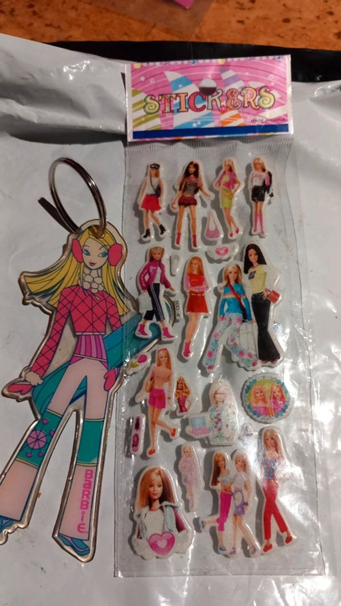 Porte clefs Barbie