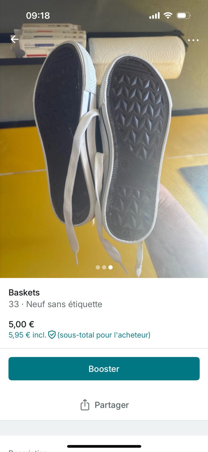 Basket pointure 33 - photo numéro 3