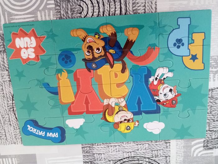 4 puzzles Paw patrol - photo numéro 5