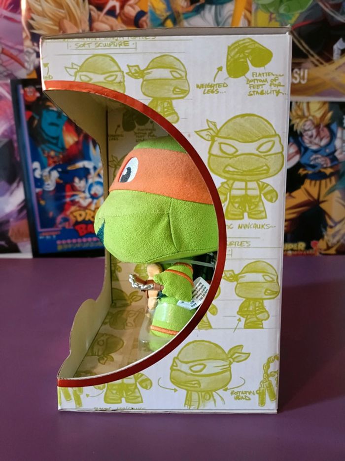 Soft Sculpture TMNT Funko Fabrikations Michelangelo 08 Super rare Neuf - photo numéro 4