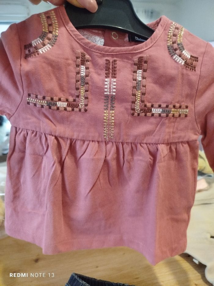 #kytie3moisfille. Ensemble 3 pièces taille 3 mois - photo numéro 3