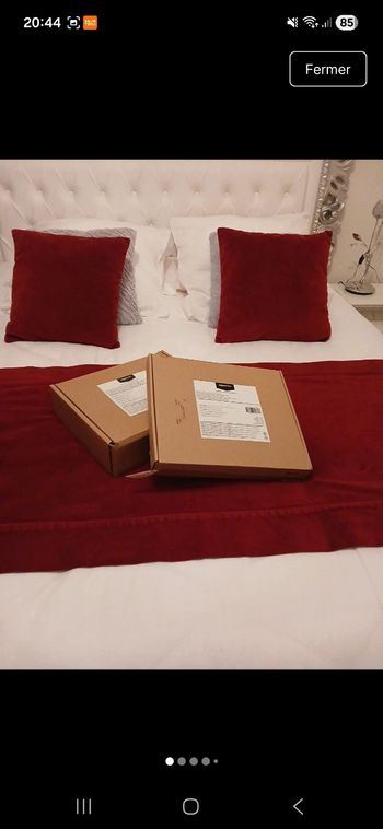 Lot housse de couette + taies + drap housse NEUF pris ferme