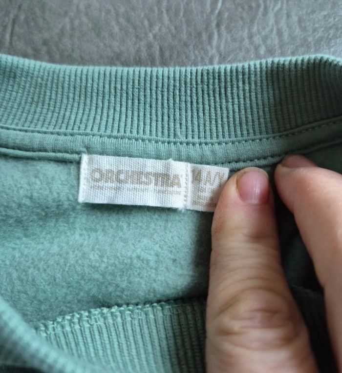 Pull Orchestra vert 14 ans A30 - photo numéro 7