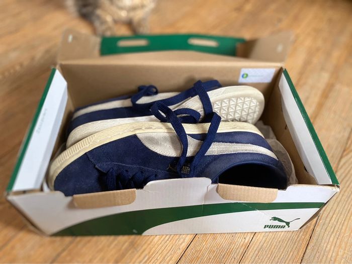 Puma suede bleu foncé - photo numéro 5