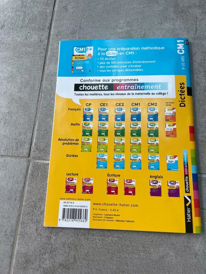 Lot 2 livres dictes CM1 - photo numéro 8