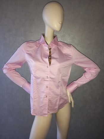 chemise rose claire stever line taille 38